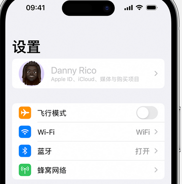 卡若appleID维修服务iPhone设置中Apple ID显示为灰色无法使用 