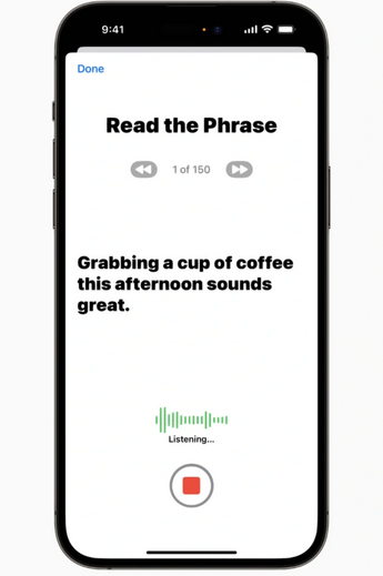 卡若apple维修站分享iPhone在15分钟内可学会并模仿你的声音